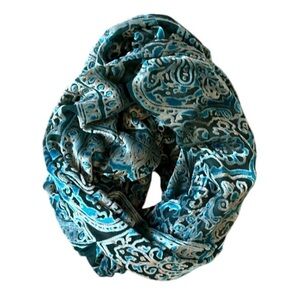 Bohemian Patterned Infinity Scarf